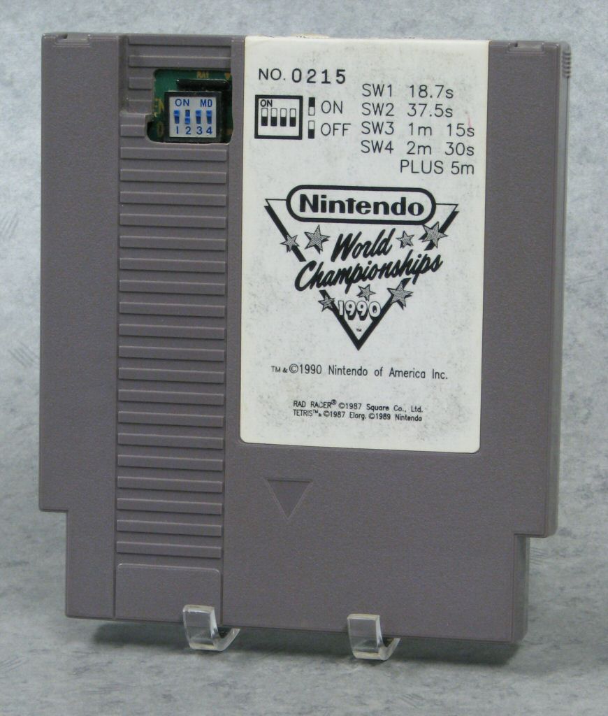 Nintendo championship cartridge