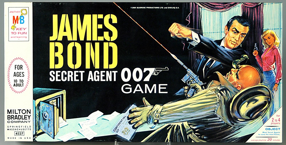 James Bond board game, 1964, The Strong, Rochester, New York