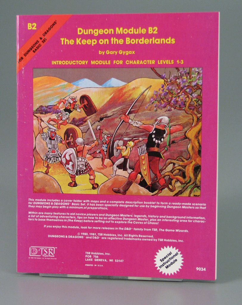 Dungeon Module B2, 1981, The Strong, Rochester, New York