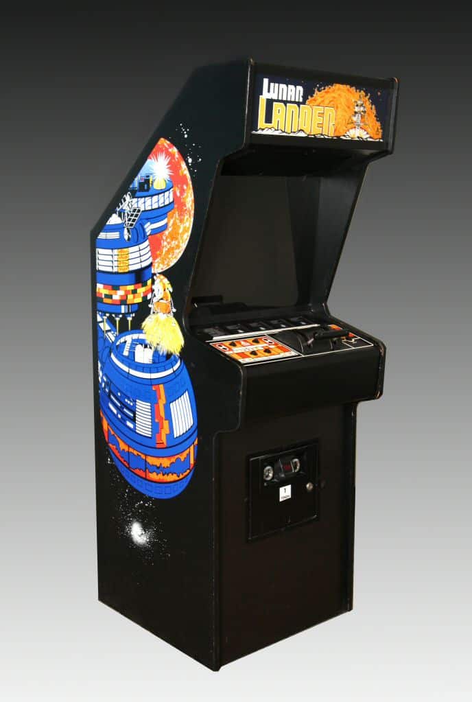 Lunar Lander arcade game, 1979, The Strong, Rochester, New York