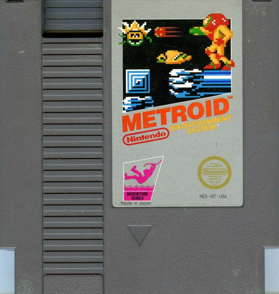 Metroid, video game cartridge, 1986, The Strong, Rochester, New York