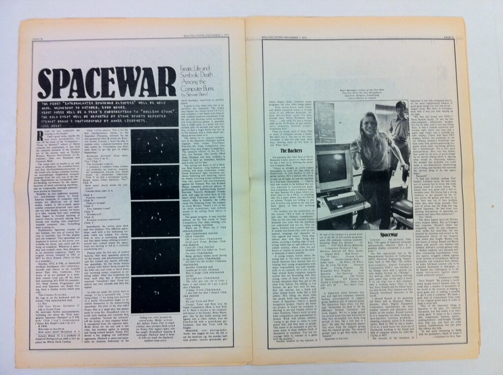 Spacewar! article