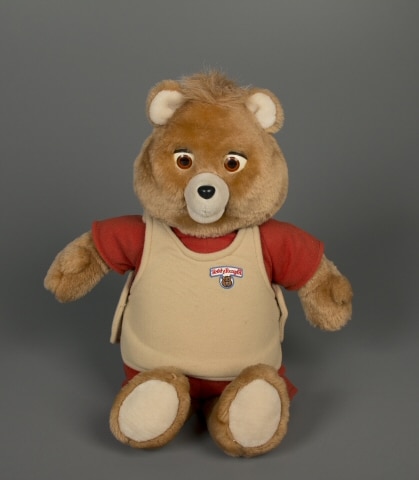 Teddy Ruxpin mechanical toy, about 1984. The Strong, Rochester, New York, USA.