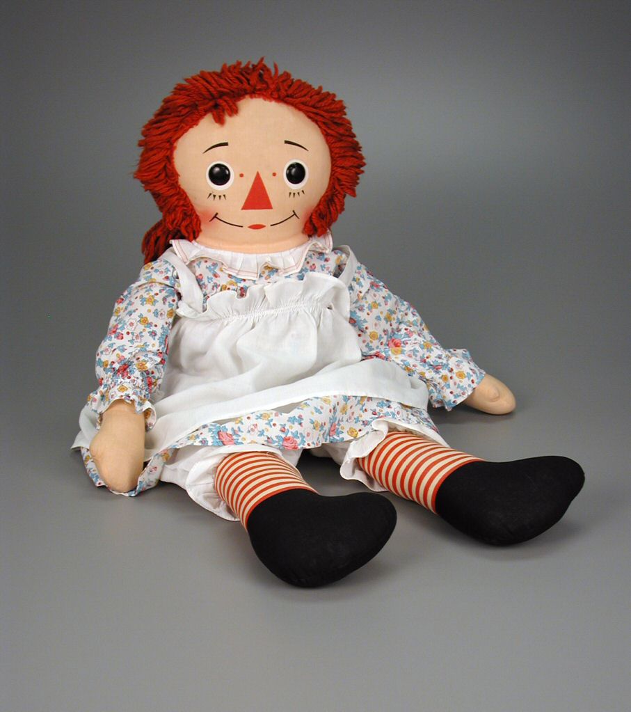 Raggedy Ann doll, about 1970, Knickerbocker Toy Company, Inc., The Strong, Rochester, New York, USA