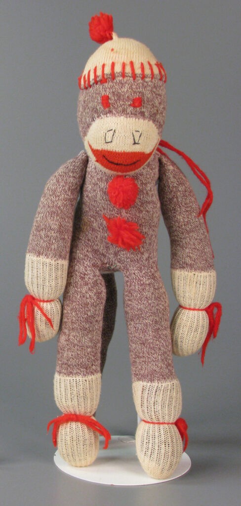 Sock monkey, Gift of Amy M. Zaremski, courtesy of The Strong, Rochester, New York.