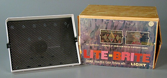 Lite-Brite prototype, The Strong, Rochester, New York.