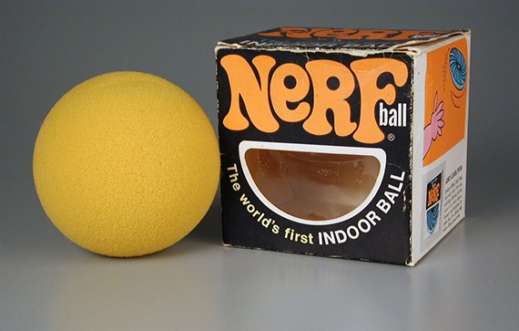 Nerf Ball, Parker Brothers, 1969, The Strong, Rochester, New York.