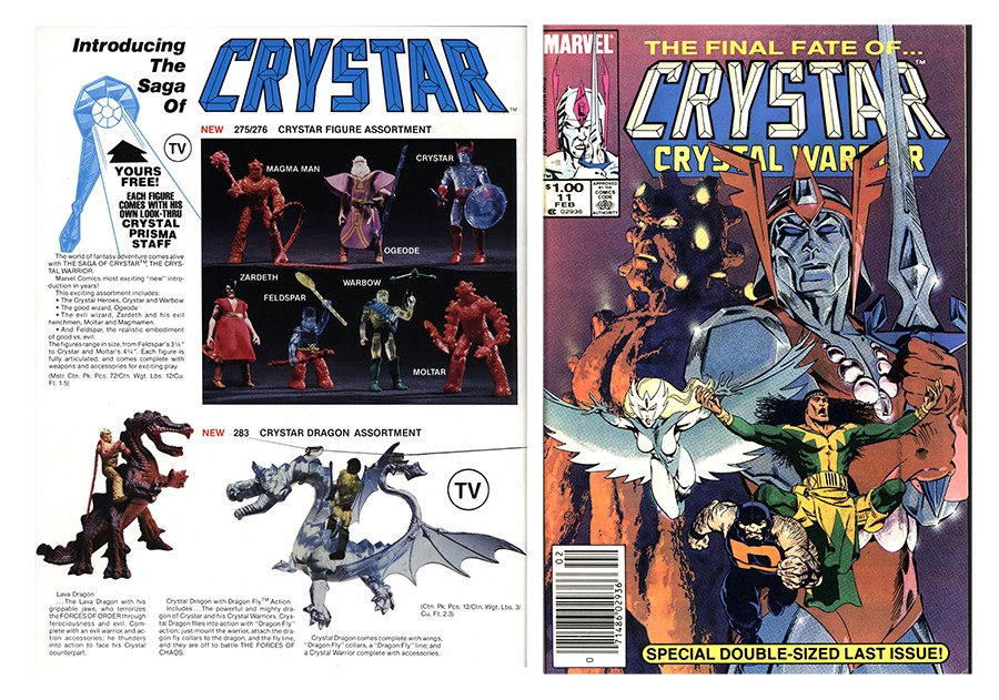 Saga of Crystar Crystal Warrior, February 1985 and REMCO, 1983 Catalog. The Strong, Rochester, New York, USA.