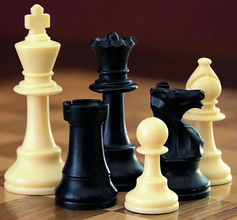 Chess Set, image courtesy of Wikimedia Commons, the free media repository