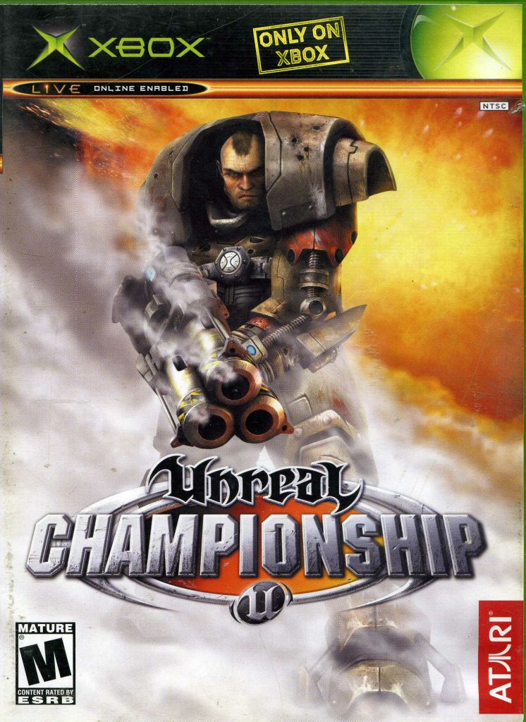 Unreal Championship, video game, Microsoft Xbox, 2002. The Strong, Rochester, New York.