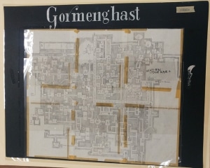 Gormenghast Mega Dungeon level map, about 1975–1976, from the Allen Hammack Dungeons & Dragons collection, 1975–2016. The Strong, Rochester, New York. Gormenghast Mega Dungeon level map, about 1975–1976