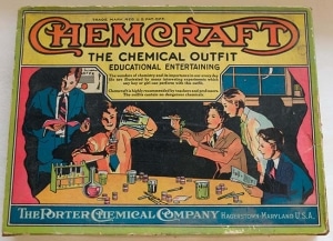 Chemcraft Set One, box lid, The Strong, Rochester, New York