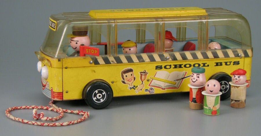 The magic cheap school bus toys