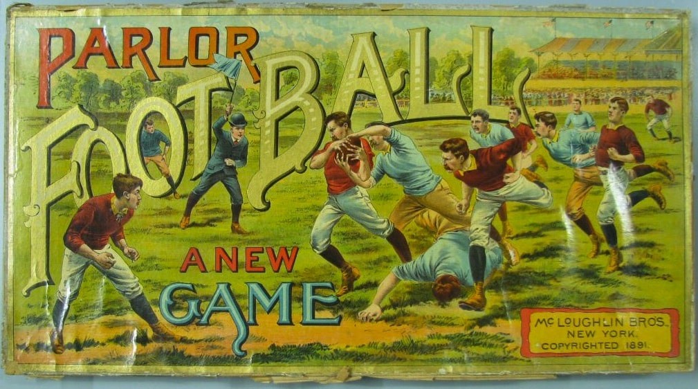 Board game, 1891, McLoughlin Brothers, from the collection of Strong National Museum of Play