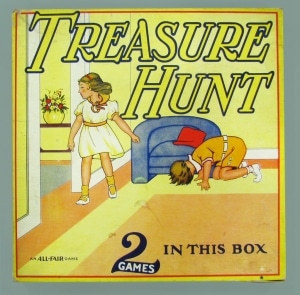 Treasure Hunt board game, about 1935. The Strong, Rochester, New York.