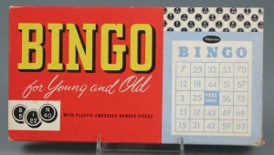 Bingo For Young and Old, gift of Karen Daskawicz in memory of Elizabeth Harris Daskawicz. The Strong, Rochester, New York.