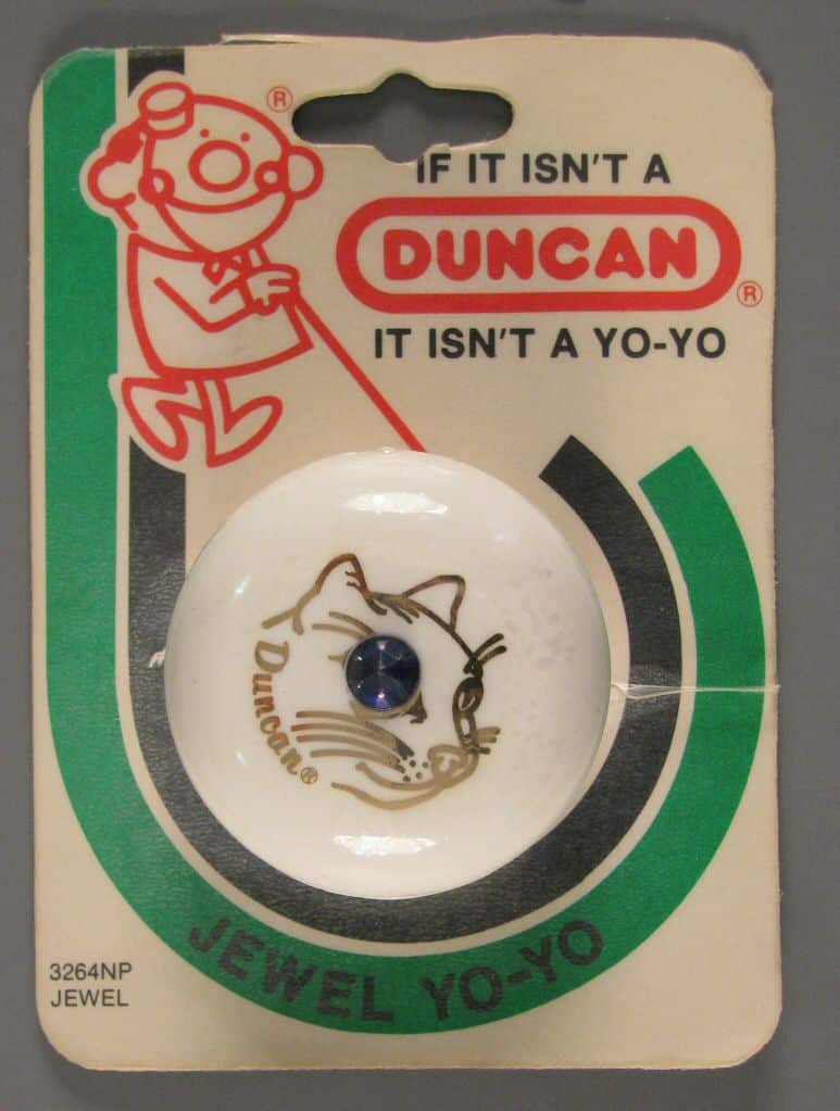 Jewel Yo-Yo, Duncan Toy Co., 1986, from the collection of Strong National Museum of Play, gift of Josie Wattie and family in memory of Maurice Wattie