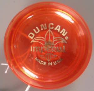 Imperial Yo-Yo, Duncan Toy Co., 1985, from the collection of Strong National Museum of Play, gift of Josie Wattie and family in memory of Maurice Wattie