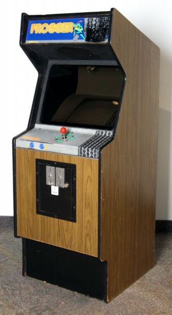 Frogger arcade game, 1981, courtesy of The Strong, Rochester, New York.