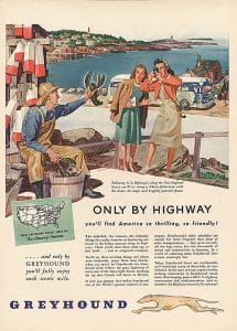 114.7189 Only by Highway, advertisement, 1930s-1950s, The Strong, Rochester, New York