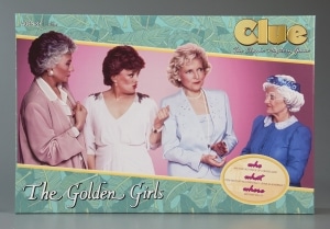 Golden Girls Clue board game, 2017. The Strong, Rochester, New York. 