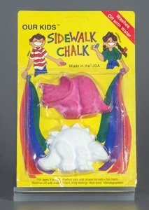 Our Kids Sidewalk Chalk, 1988. Gift of Marcia Reece, The Strong, Rochester, New York