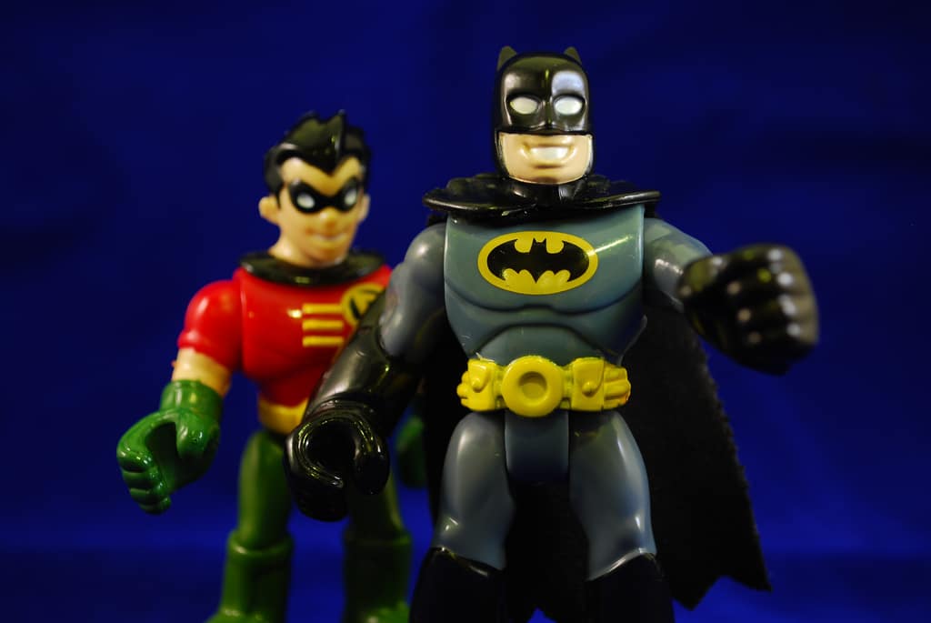 Batman and Robin toys