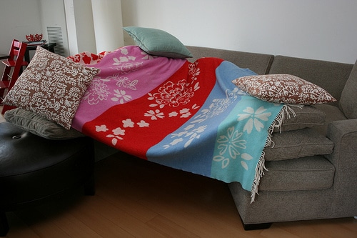 Couch Cushion Fort. Photo courtesy Flickr user willholmes through Creative Commons license Attribution 2.0 Generic.