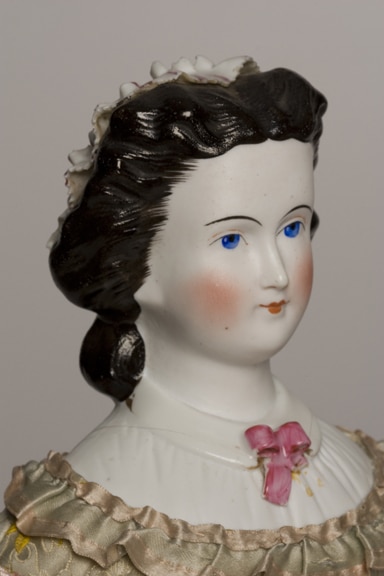 Parian doll, Germany, ca. 1870, from the collection of Strong National Museum of Play.