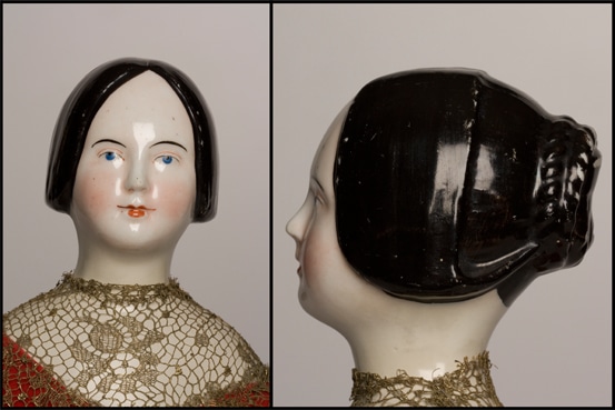 China doll, Germany, ca. 1840, from the collection of Strong National Museum of Play.