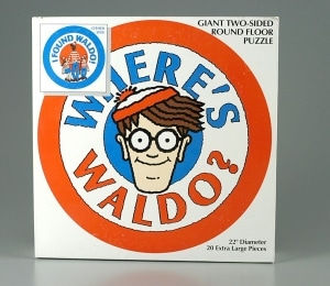 Where’s Waldo? jigsaw puzzle, 1991. The Strong, Rochester, New York.