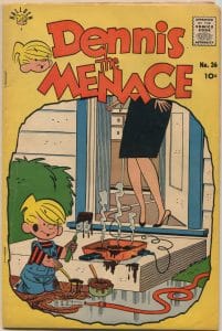 Dennis the Menace comic book, 1959, courtesy of The Strong, Rochester, New York.