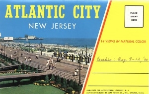 Atlantic City postcard set, 1960. Gift of Lois Greene Stone, The Strong, Rochester, New York.