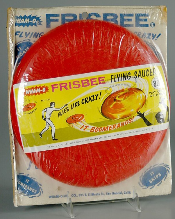 Frisbee, Wham-O, 1959, from the collection of Strong National Museum of Play