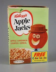 Apple Jacks box, 1965, The Strong, Rochester, New York