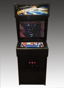 Atari Asteroids arcade game, 1979