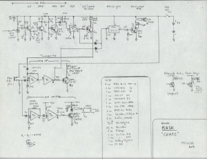 Schematics for crate component of MASK Laser Command toy. The Strong, Rochester, NY.