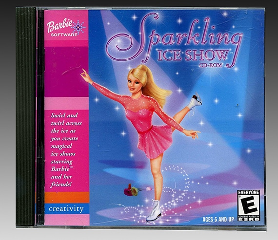 Barbie Sparkling Ice video game CD