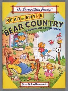 Bear Country coloring book, 1980, courtesy of The Strong, Rochester, New York.