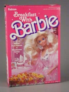 Breakfast with Barbie box, 1989, The Strong, Rochester, New York