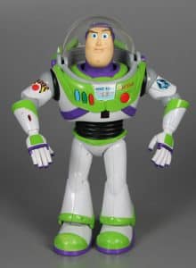 Buzz Lightyear toy, Thinkway Toys, courtesy of The Strong, Rochester, New York.