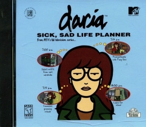 Daria: Sick, Sad Life Planner video game, 1999. 