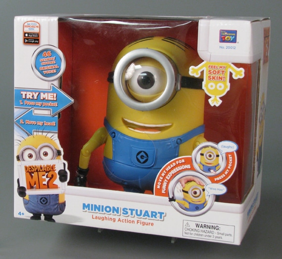 Despicable Me 2 Minion Stuart figure, 2013, courtesy of The Strong, Rochester, New York. 