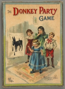 The Donkey Party Game, 1901. The Strong, Rochester, New York.