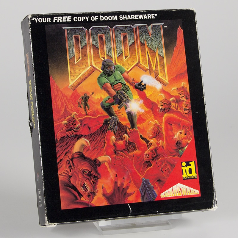 DOOM game box