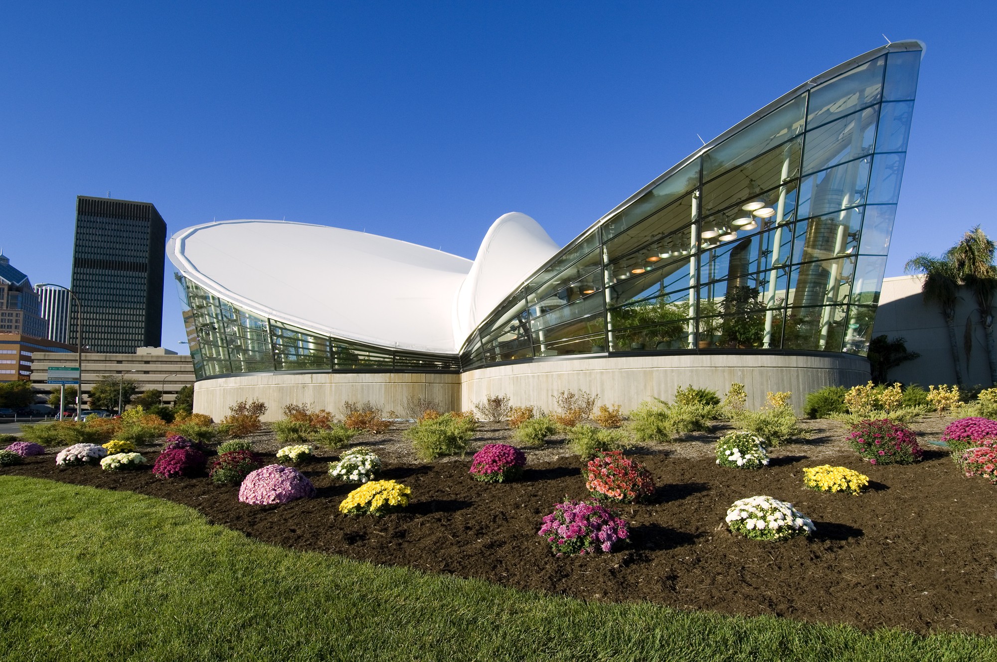 Butterfly garden exterior