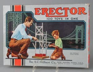 Erector Set, about 1935.	Gift of Randi & Doug Olin and Marc & Jill Olin in memory of Stephen Olin, The Strong, Rochester, New York.