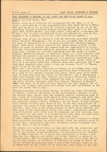 “What Dungeons & Dragons is All About and How to Go About it All, Part I,” by Gary Gygax in the January 1975 issue of Europa. Courtesy of The Strong, Rochester, New York.