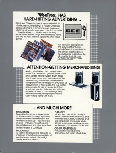 General Consumer Electronics Vectrex Press Kit, 1982.