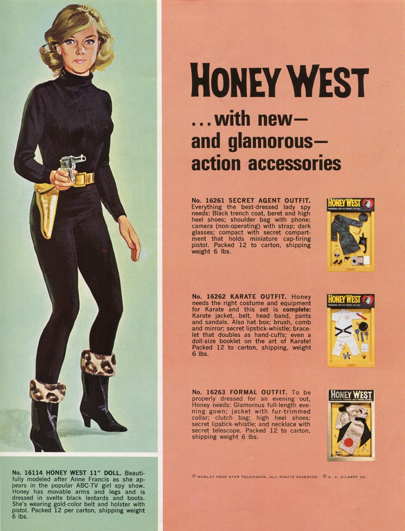 West. Honey West: Female Spies in Television and Toys - The Strong National  Museum of Play